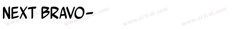 Next Bravo字体转换